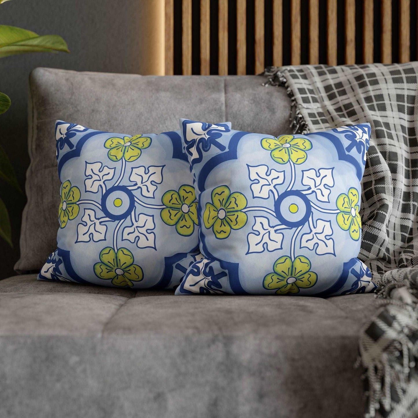 Velveteen pillowcases (Dolce Vita)