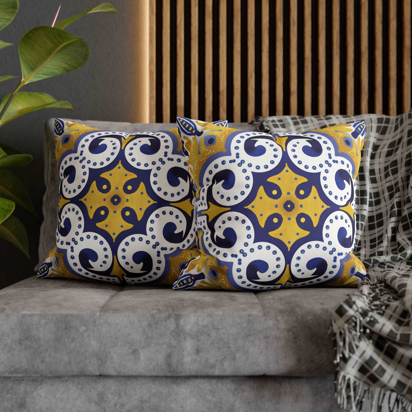 Velveteen pillowcases (Dolce Vita)