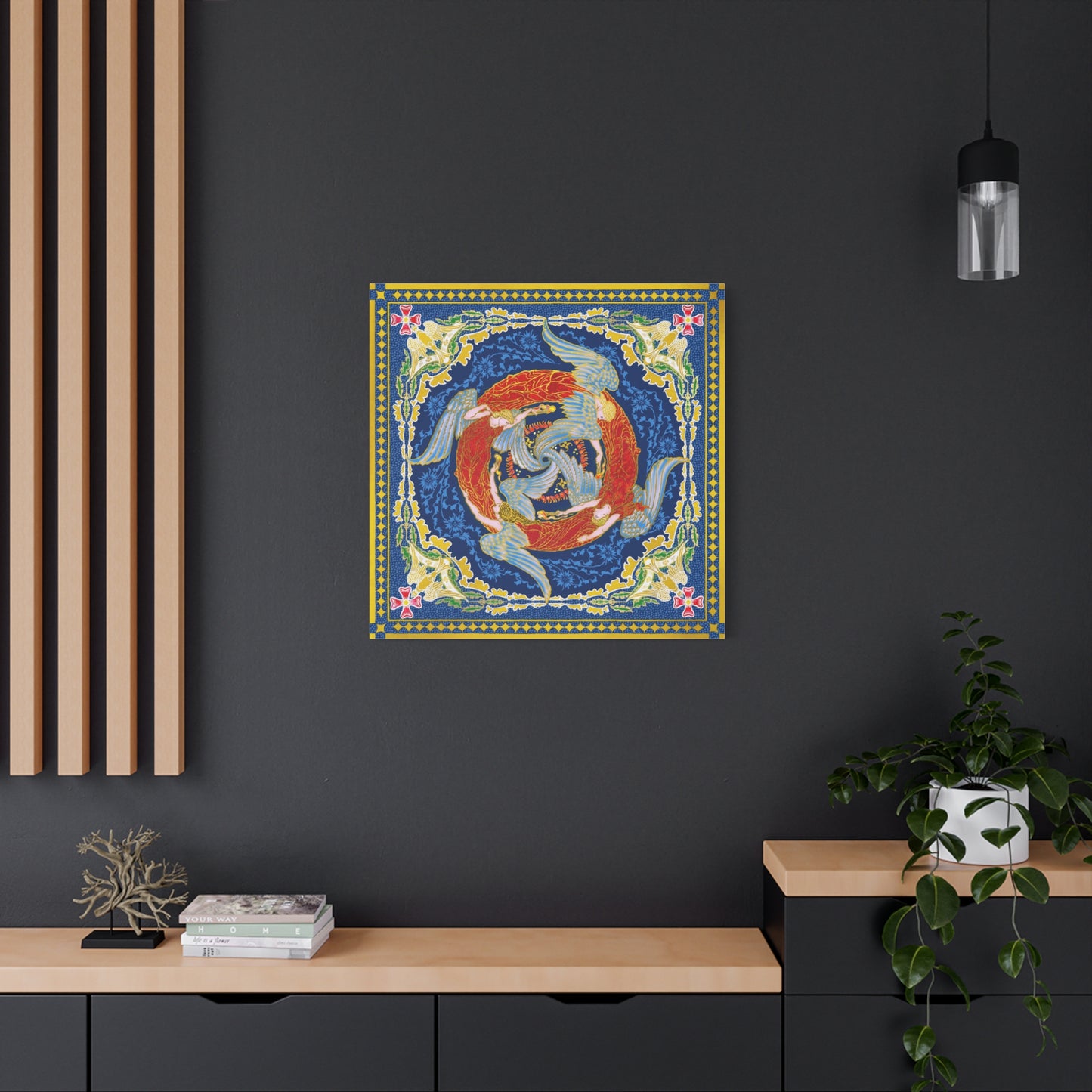 (Wall Decor) Square Print Canvas