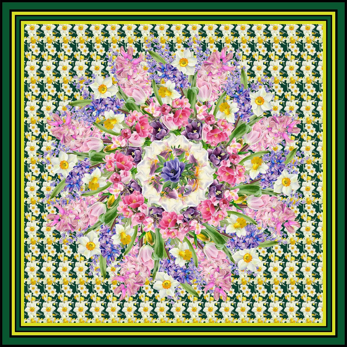 Silk Scarves (Blossom) Silk Charmeuse