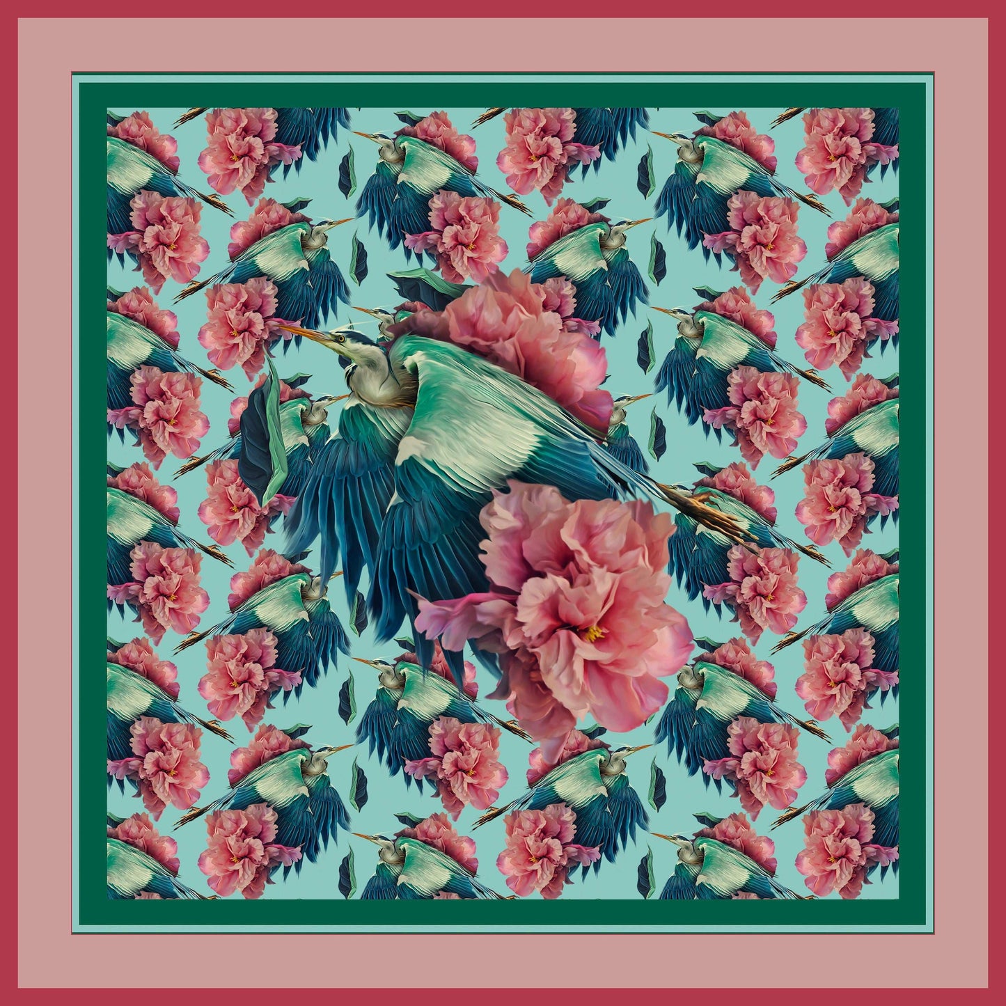 Silk Scarves (Haute Heron)