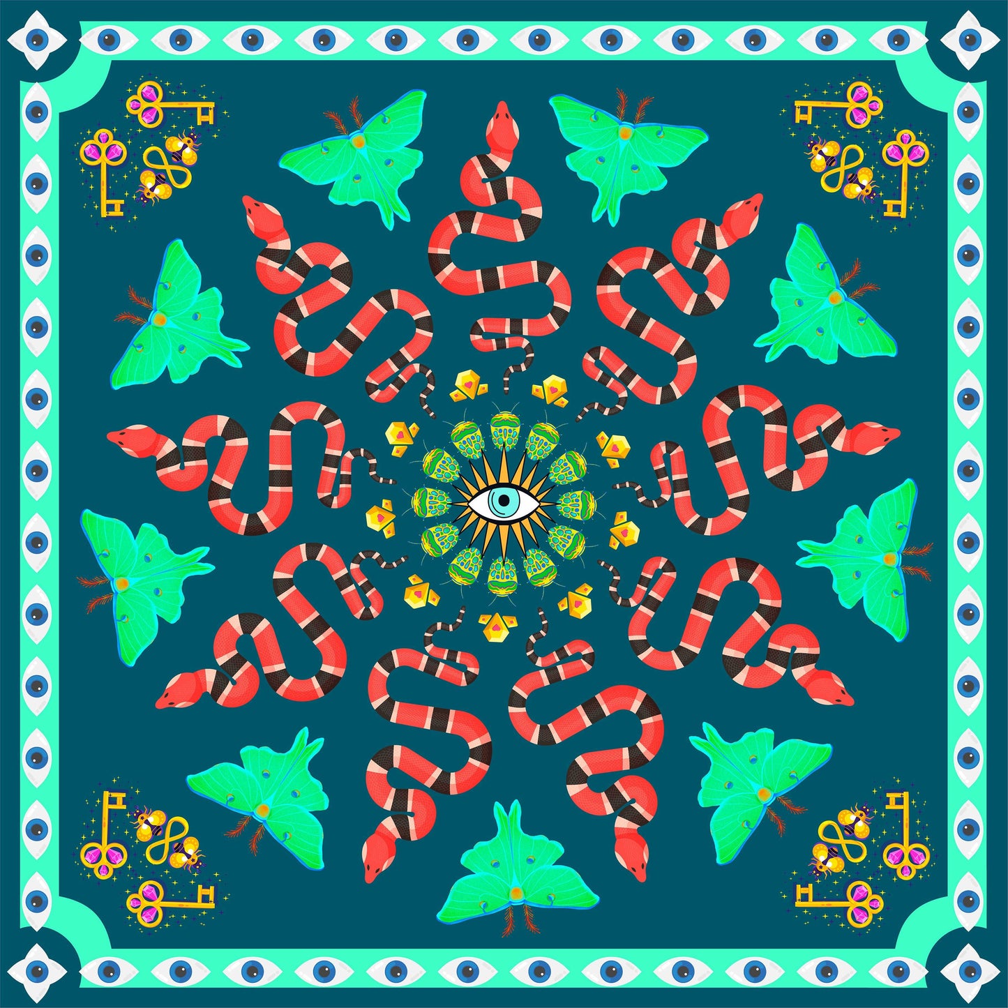 Silk Scarves (Save What Has Been Lost) Silk Charmeuse