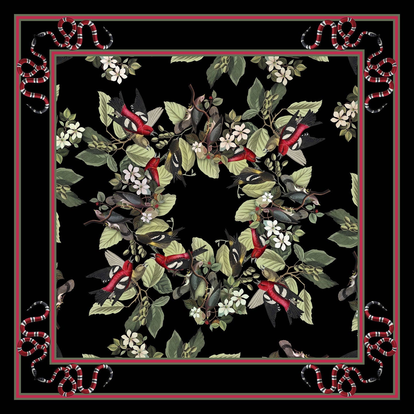Silk Scarves (Garden of Eve) Silk Charmeuse