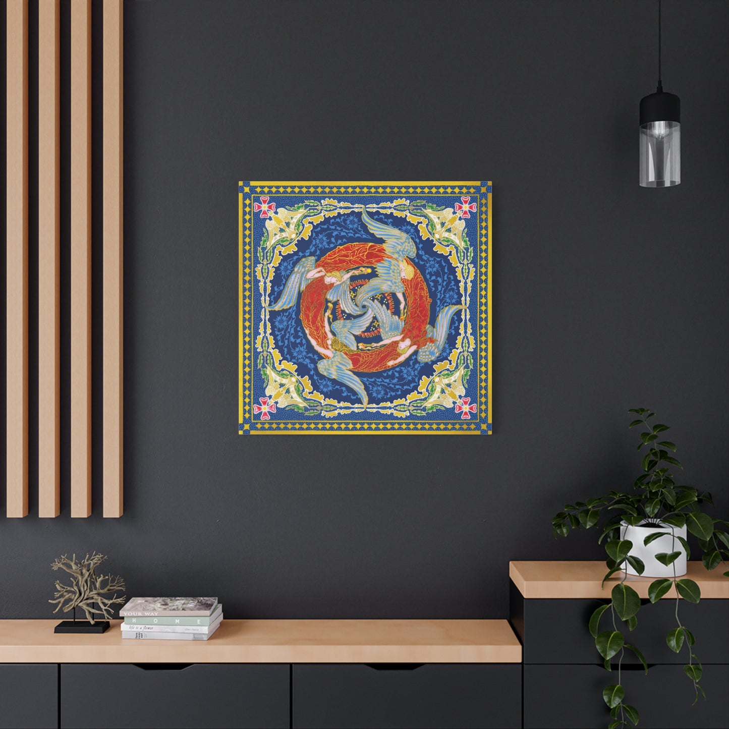 (Wall Decor) Square Print Canvas
