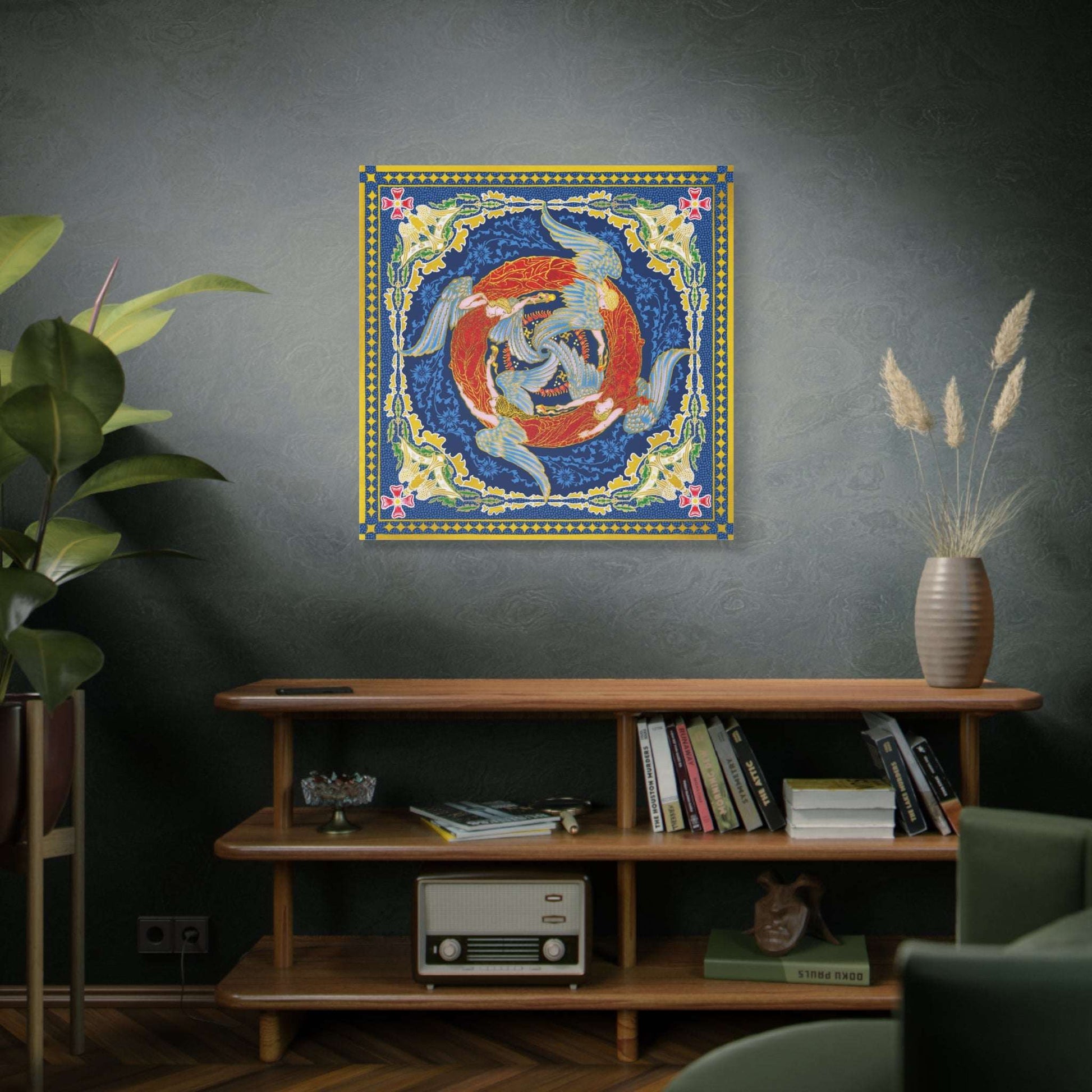 (Wall Decor) Square Print Canvas
