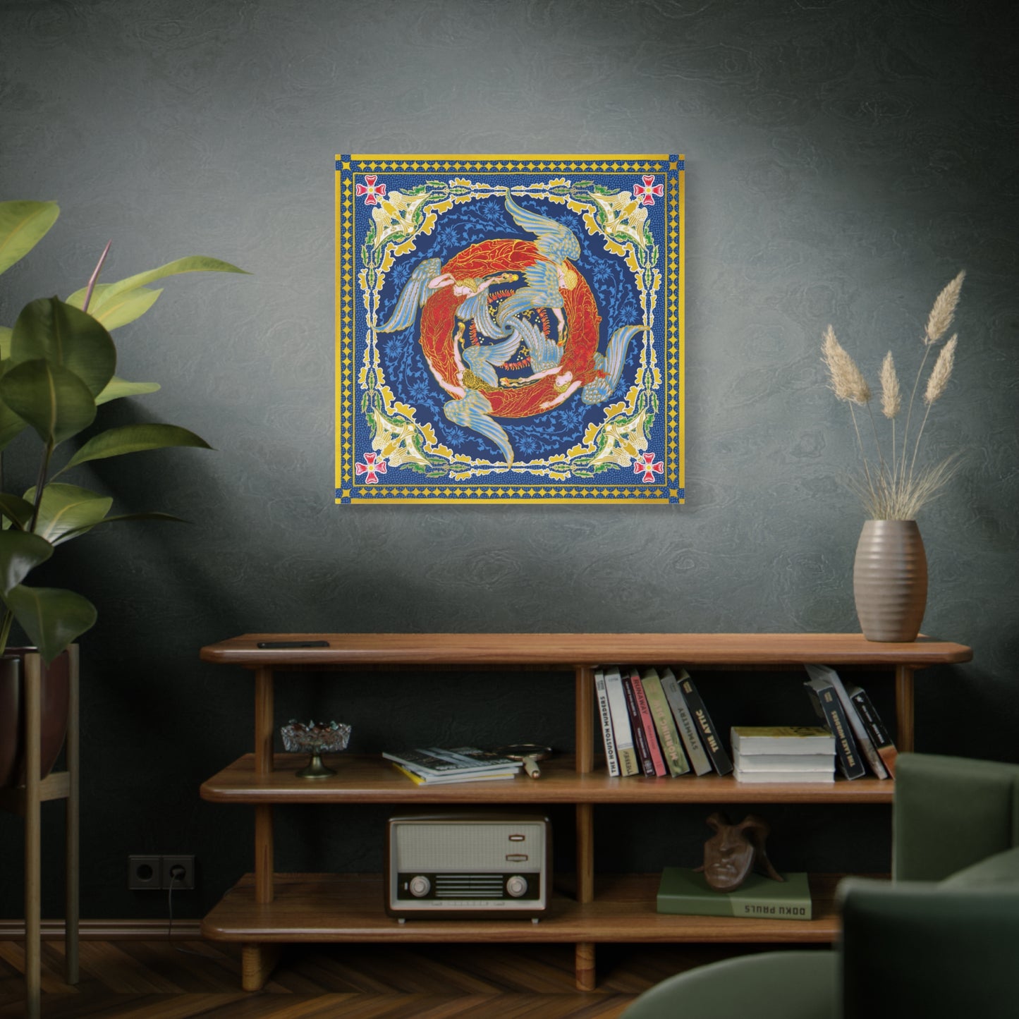 (Wall Decor) Square Print Canvas