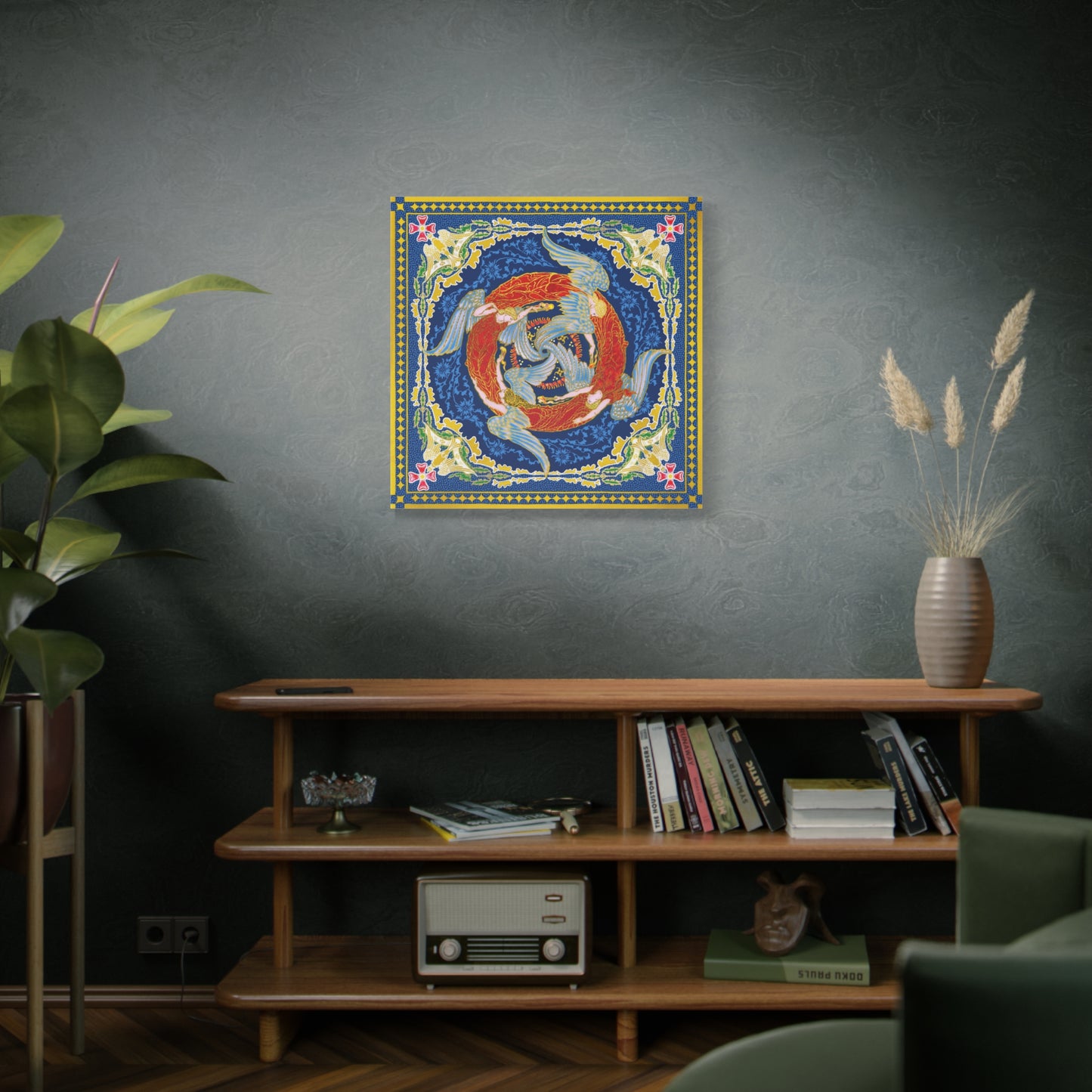 (Wall Decor) Square Print Canvas