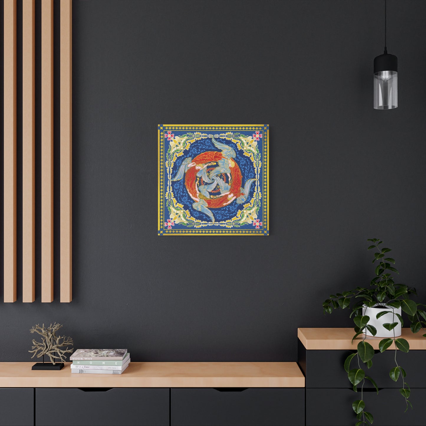 (Wall Decor) Square Print Canvas