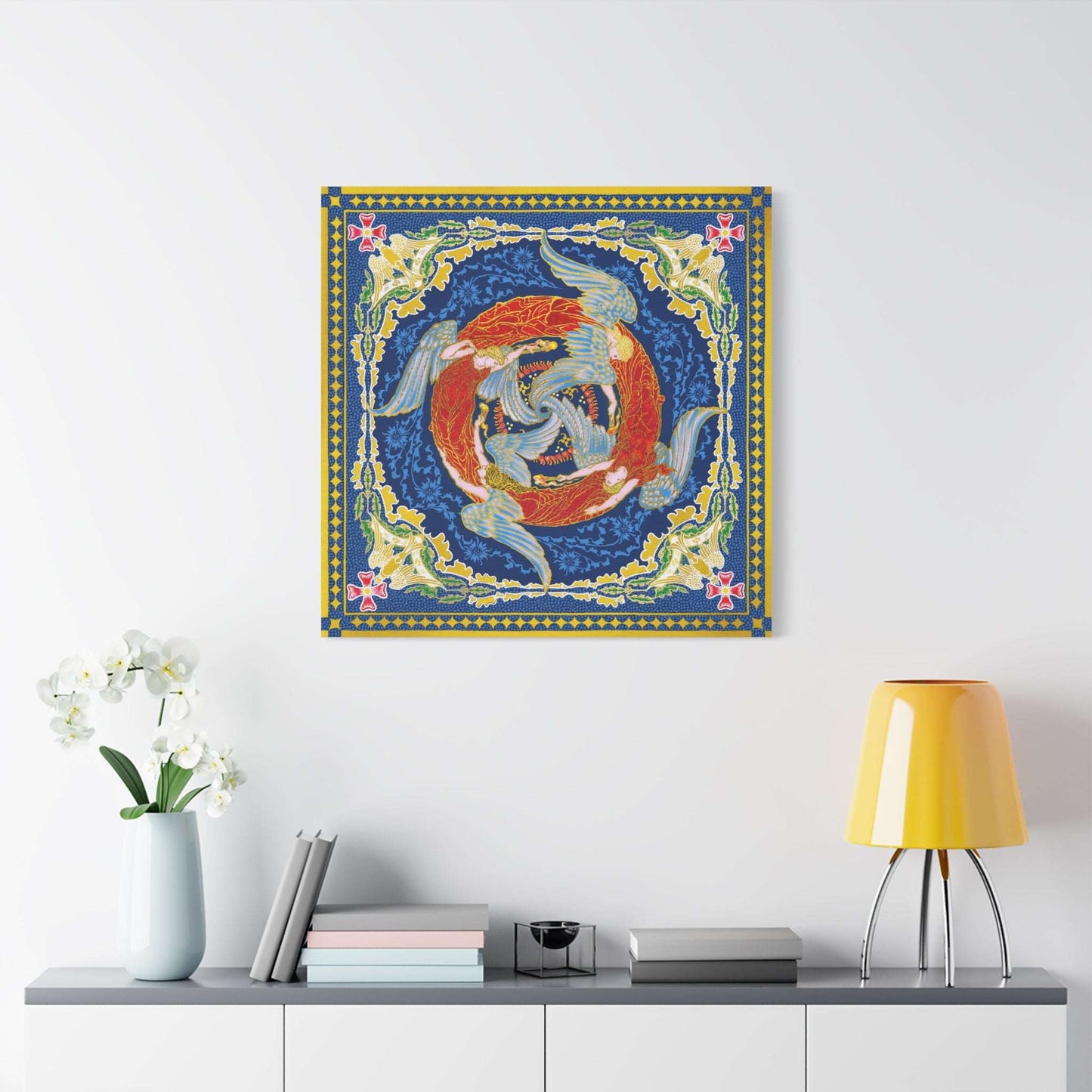 (Wall Decor) Square Print Canvas