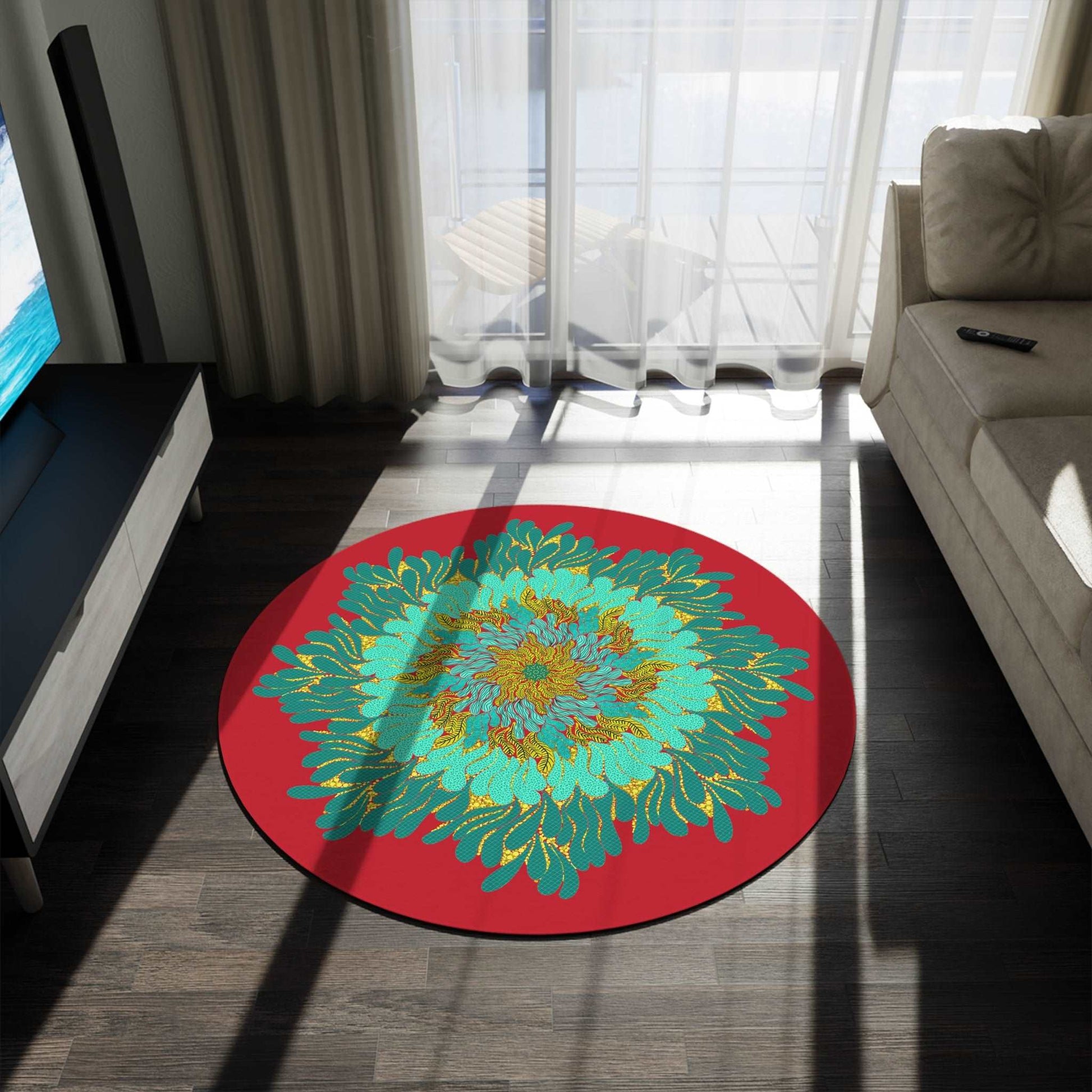 Round Rug (Sacred Mandala)