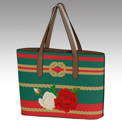 Vegan Leather Tote Bag (Amour)