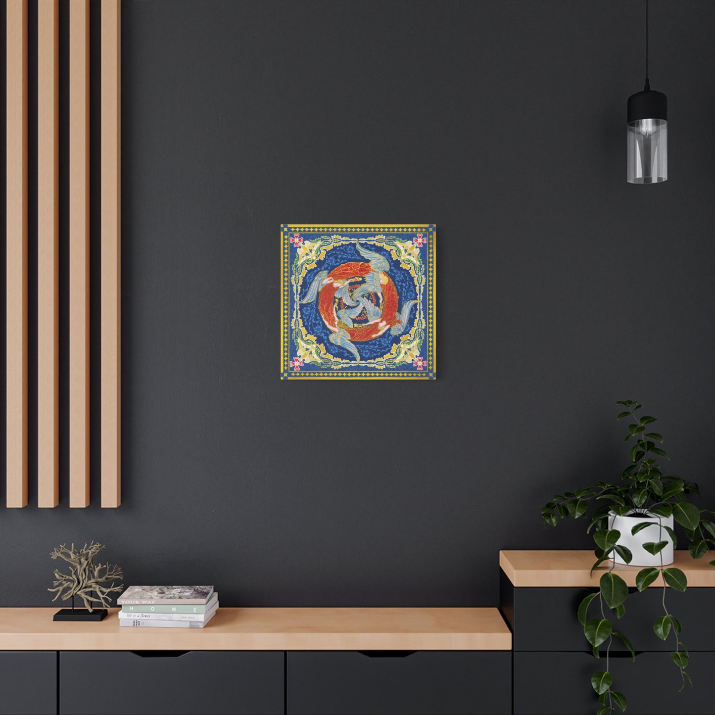 (Wall Decor) Square Print Canvas