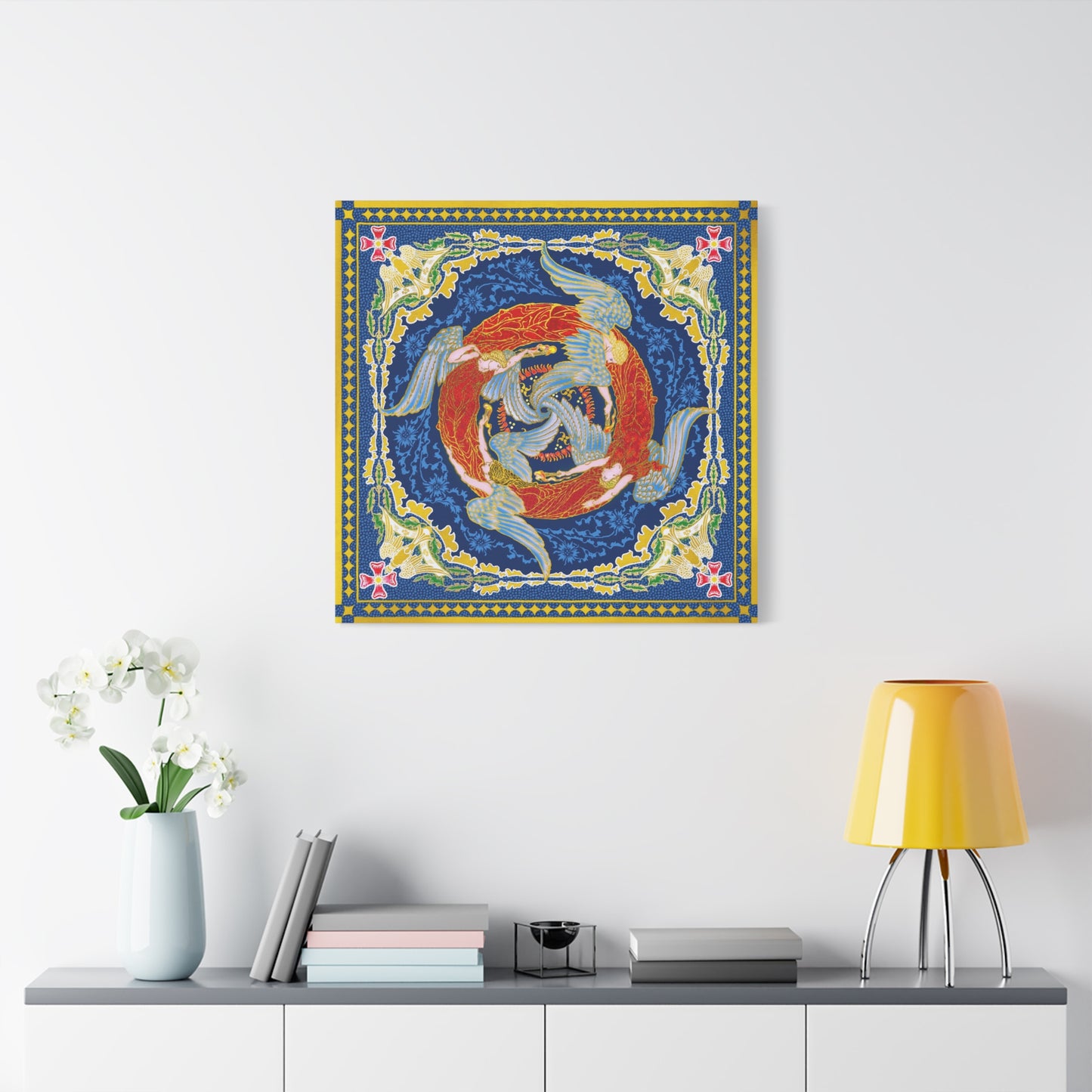 (Wall Decor) Square Print Canvas