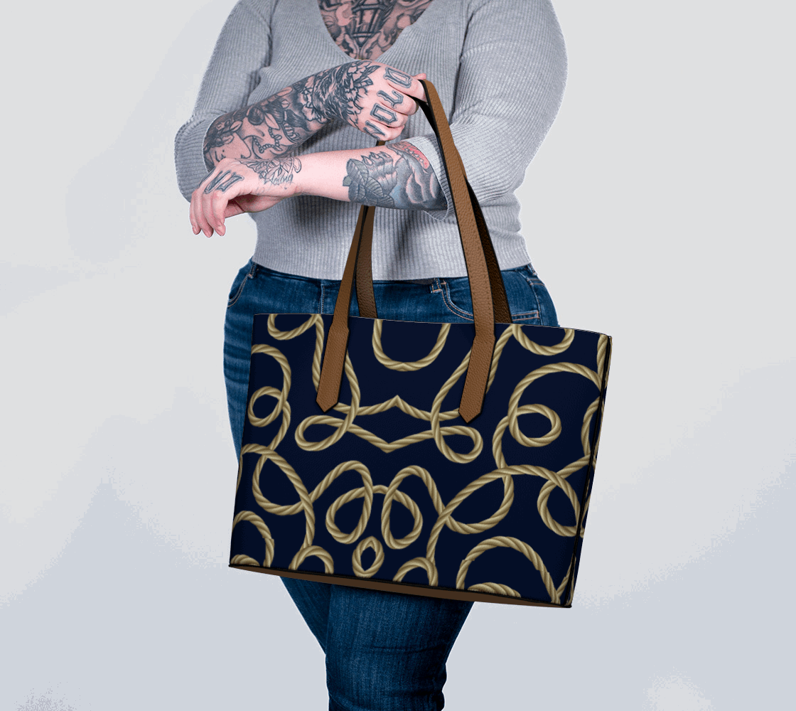 Vegan Leather Tote Bag (Venice)