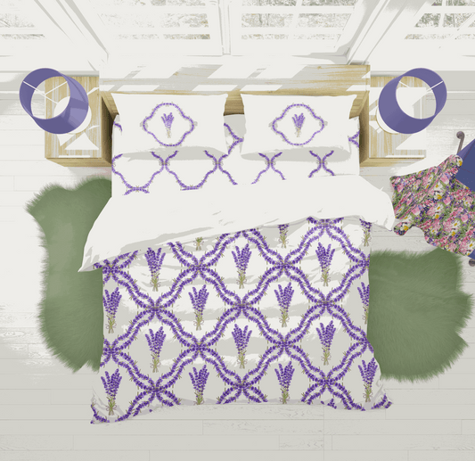 Duvet Cover, Lavender (Cotton Sateen)