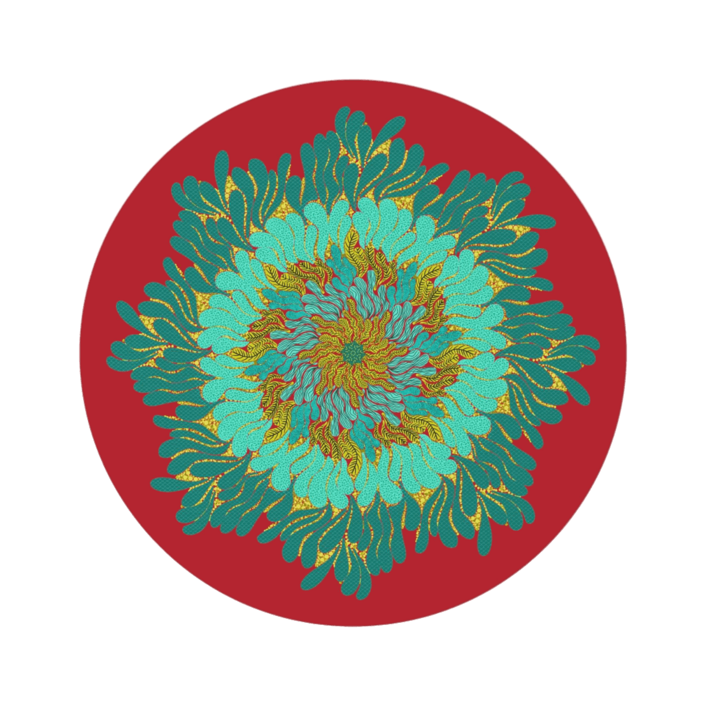 Round Rug (Sacred Mandala)