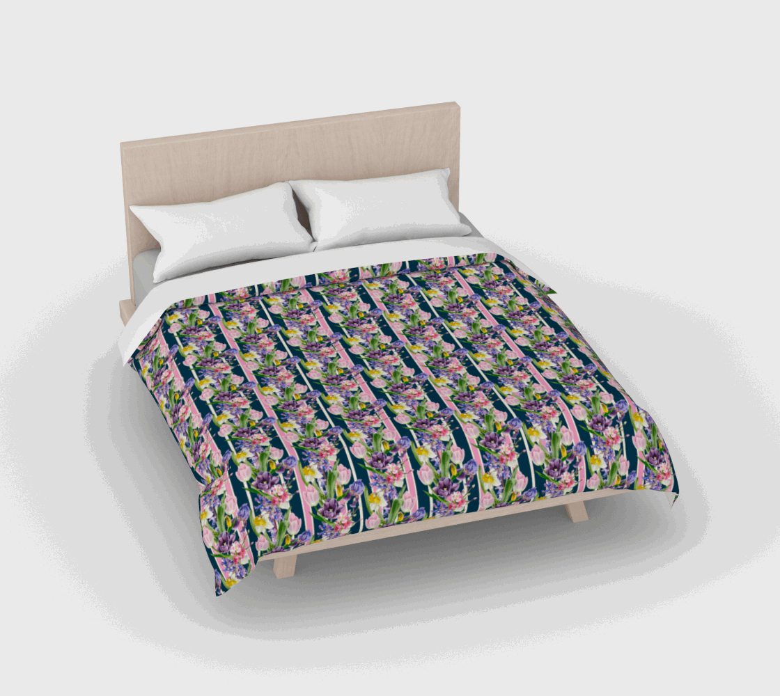 Duvet Cover, Primavera (Cotton Sateen)