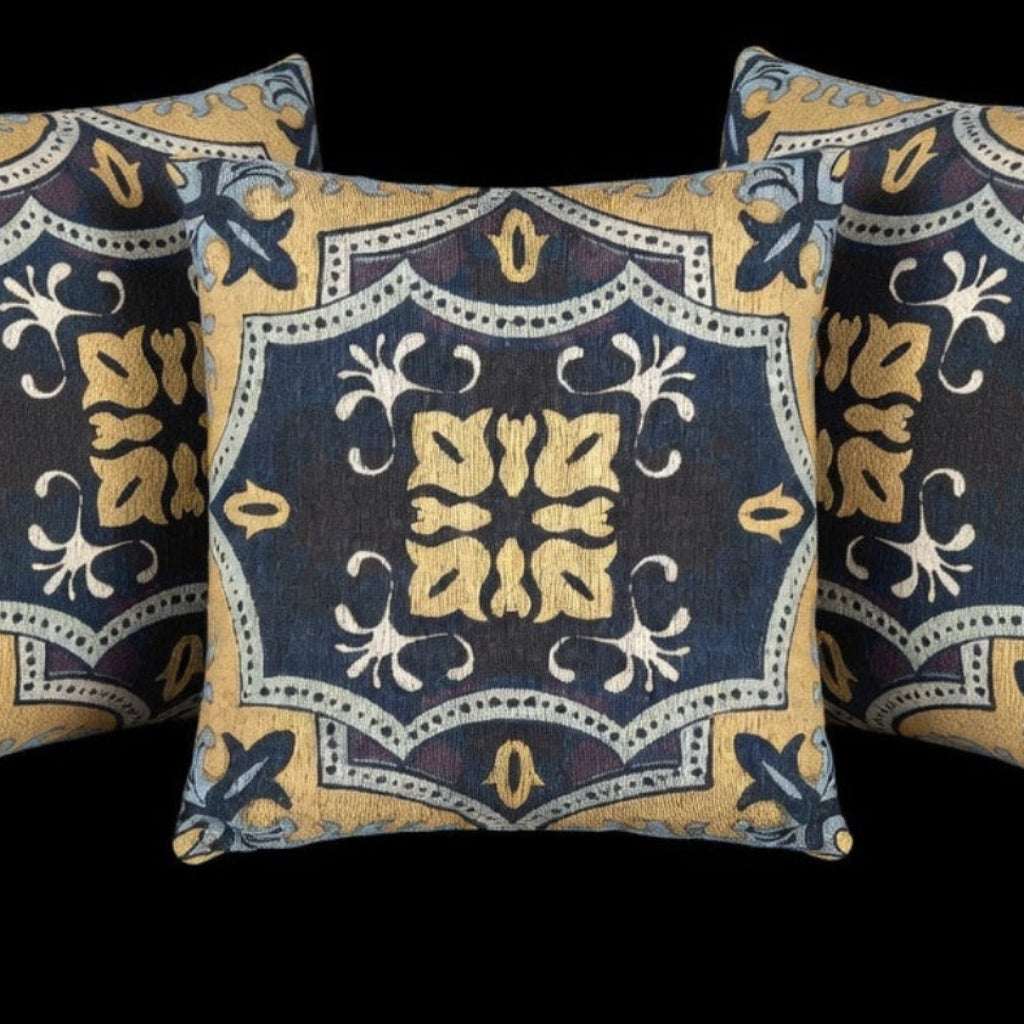 Decorative Woven Throw Pillow (Custom design Pattern)