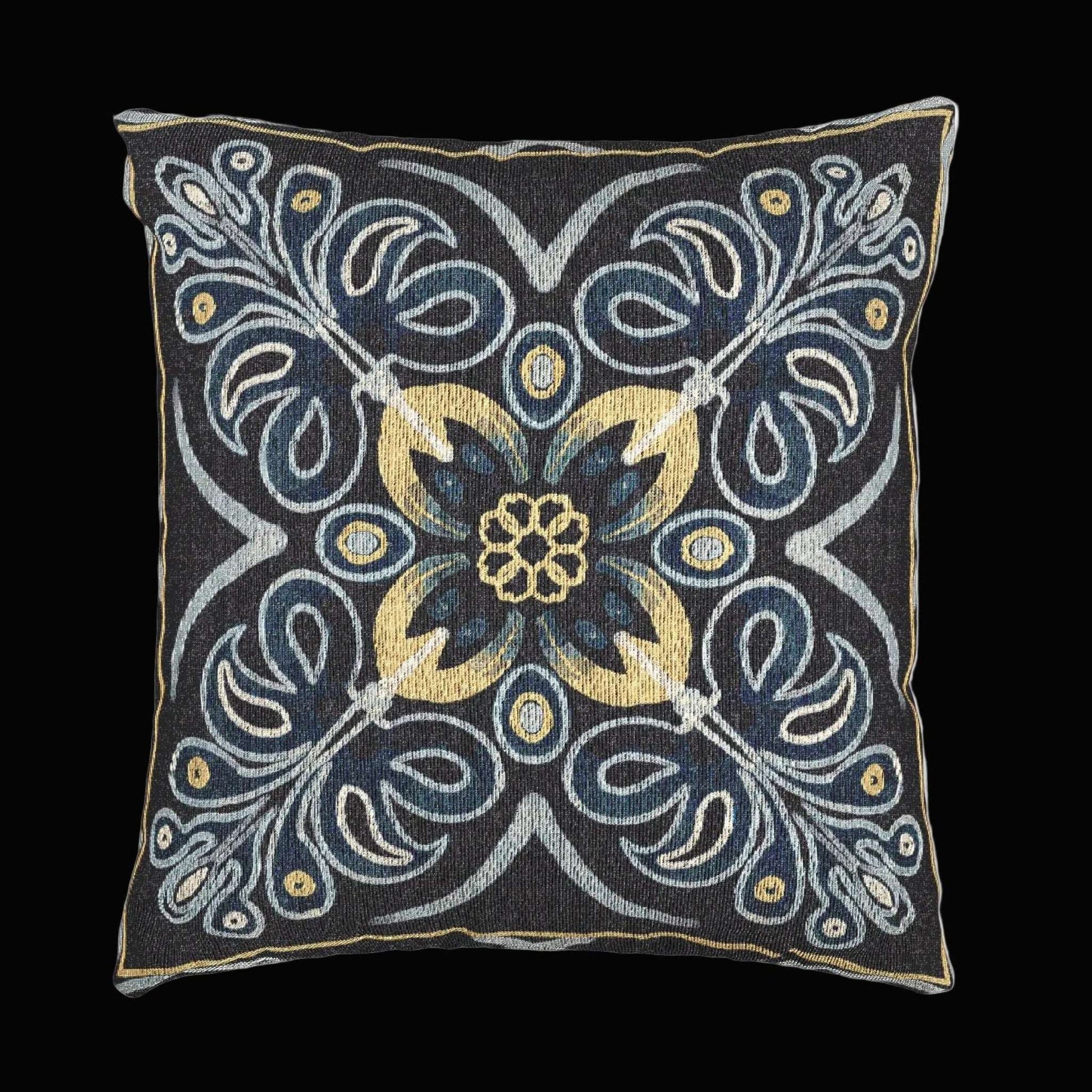Decorative Woven Throw Pillow (Custom design Pattern)