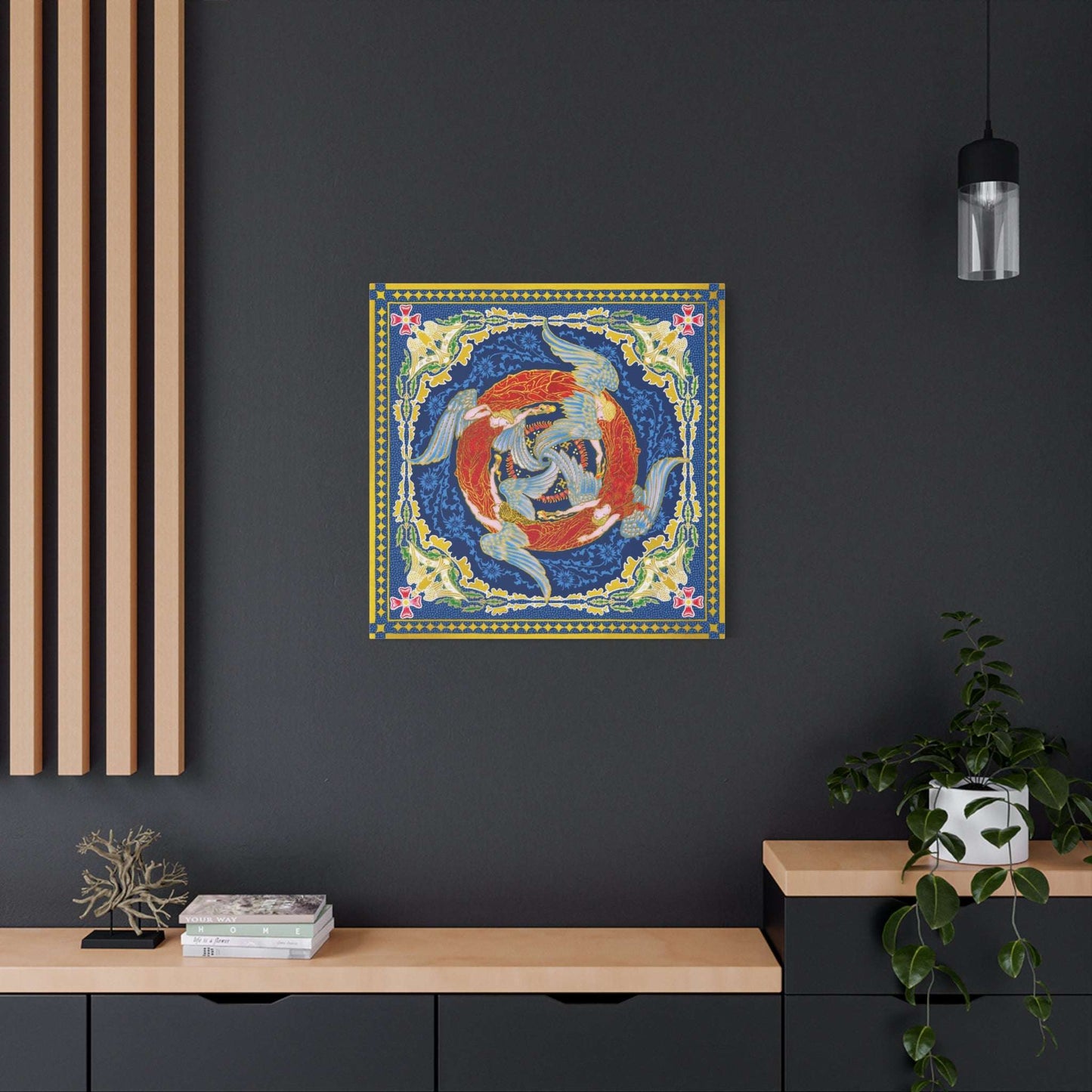 (Wall Decor) Square Print Canvas 32" x 32" 1.25"