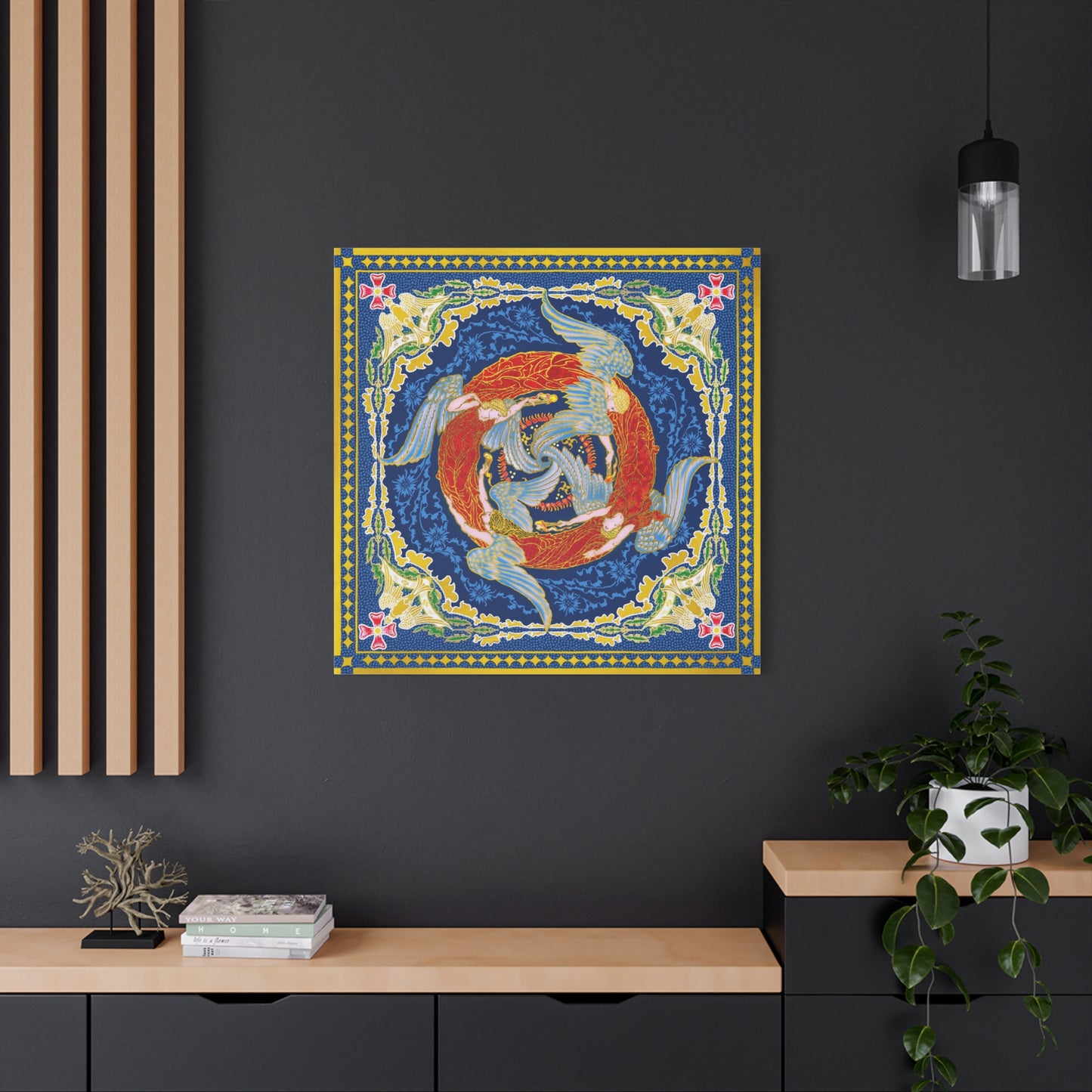 (Wall Decor) Square Print Canvas