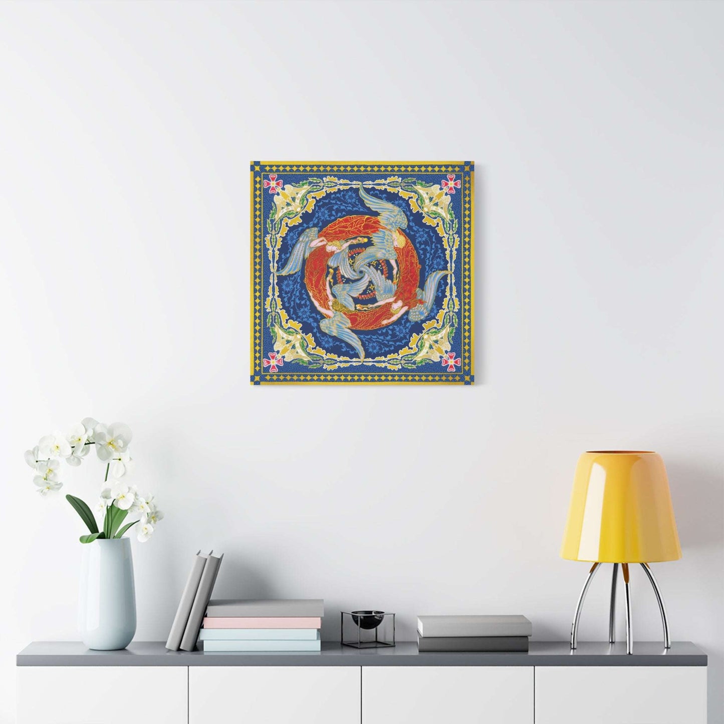 (Wall Decor) Square Print Canvas