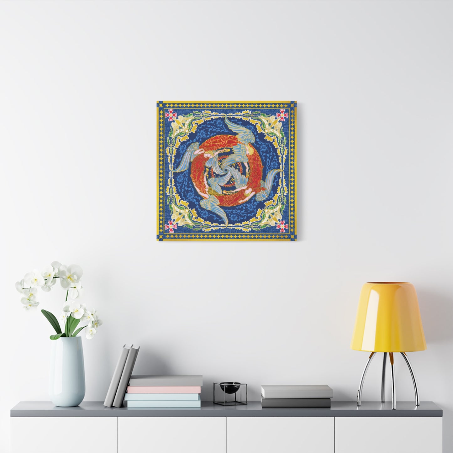 (Wall Decor) Square Print Canvas