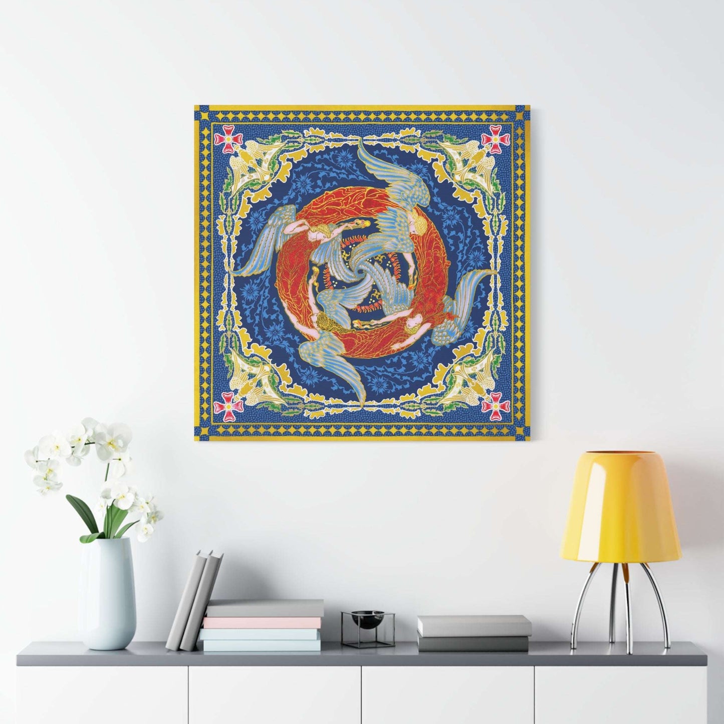 (Wall Decor) Square Print Canvas