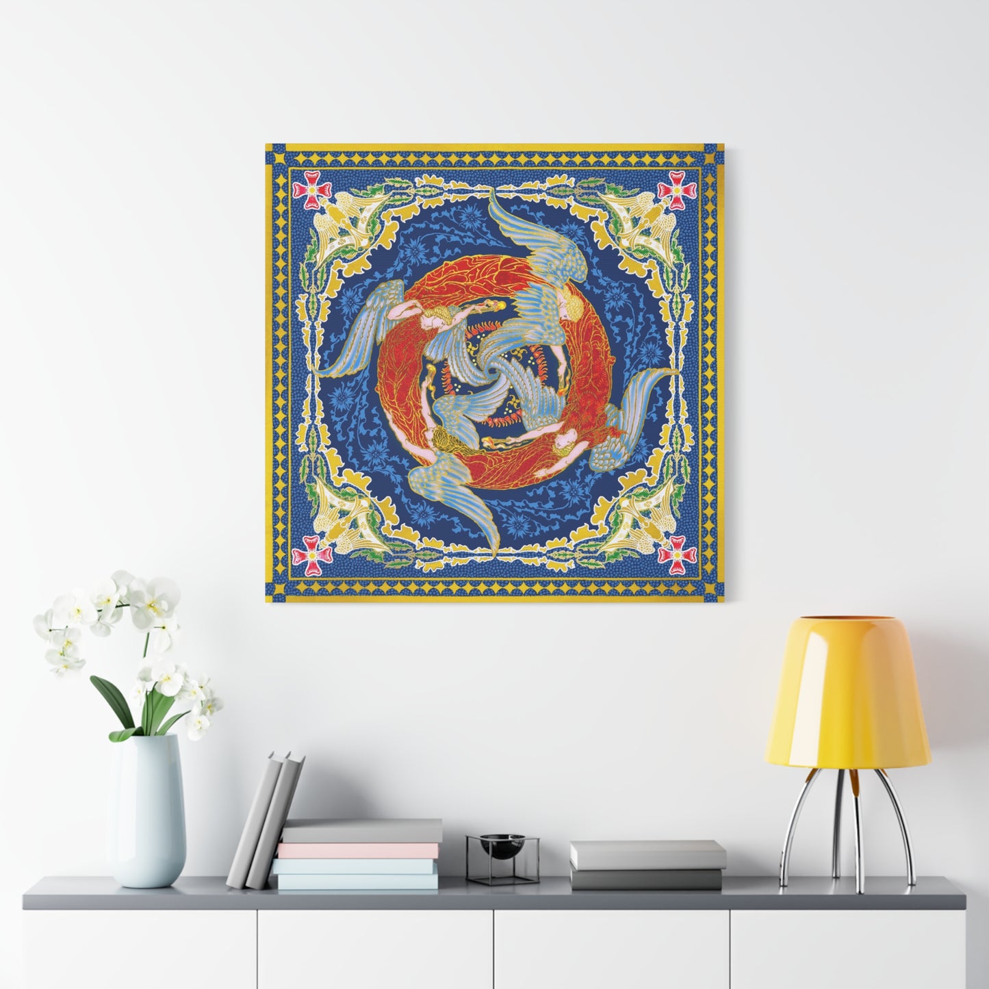 (Wall Decor) Square Print Canvas