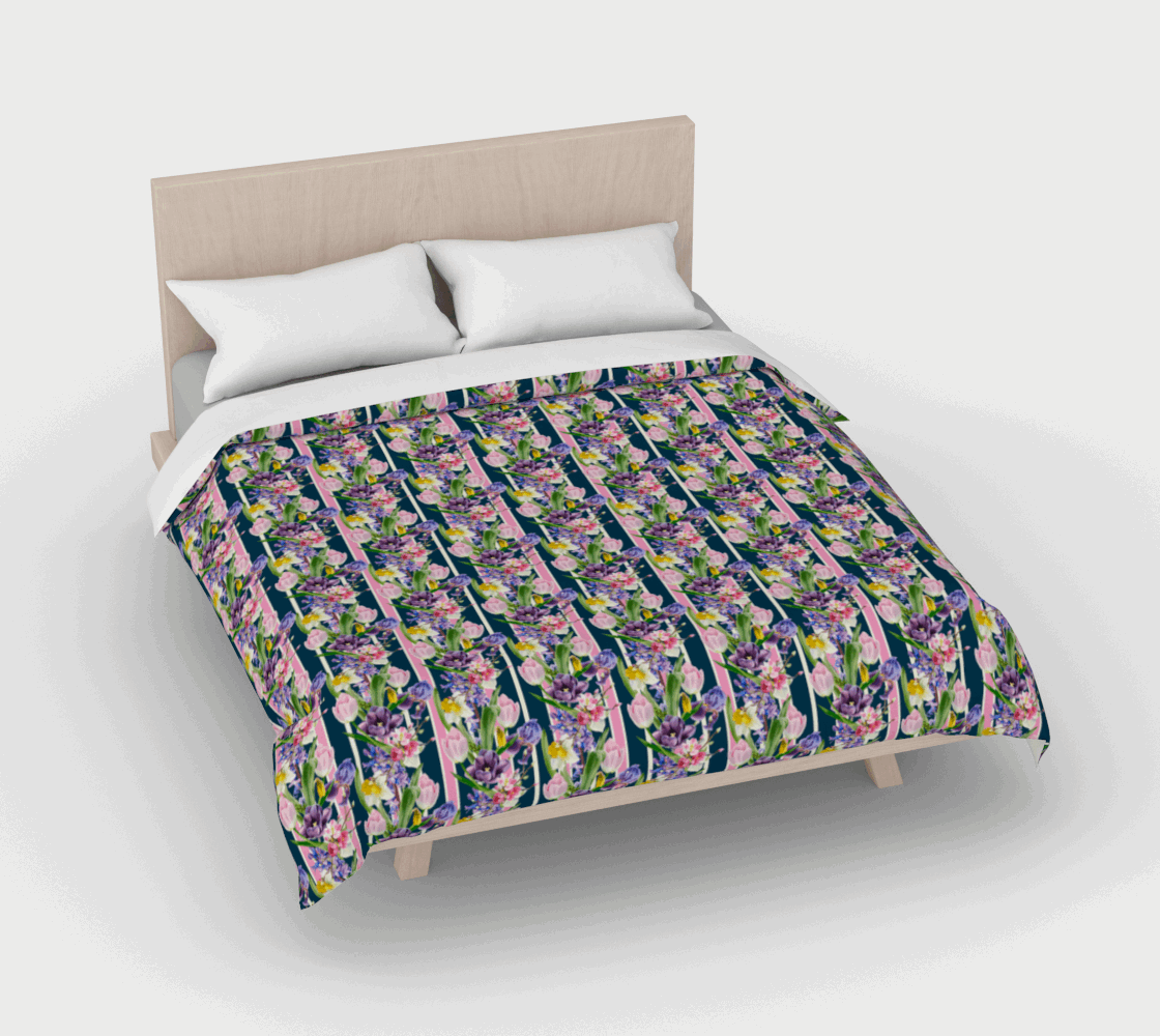 Duvet Cover, Primavera (Cotton Sateen)