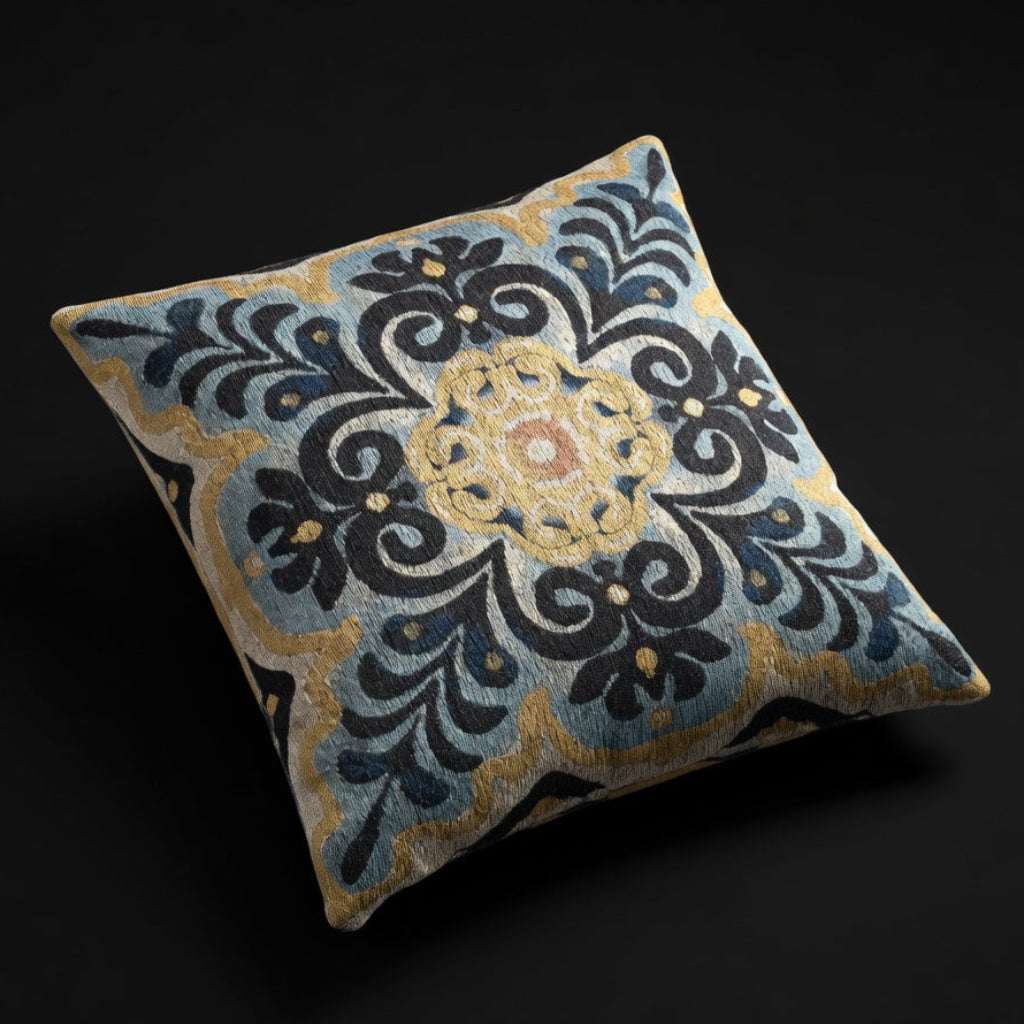 Decorative Woven Throw Pillow (Custom design Pattern)