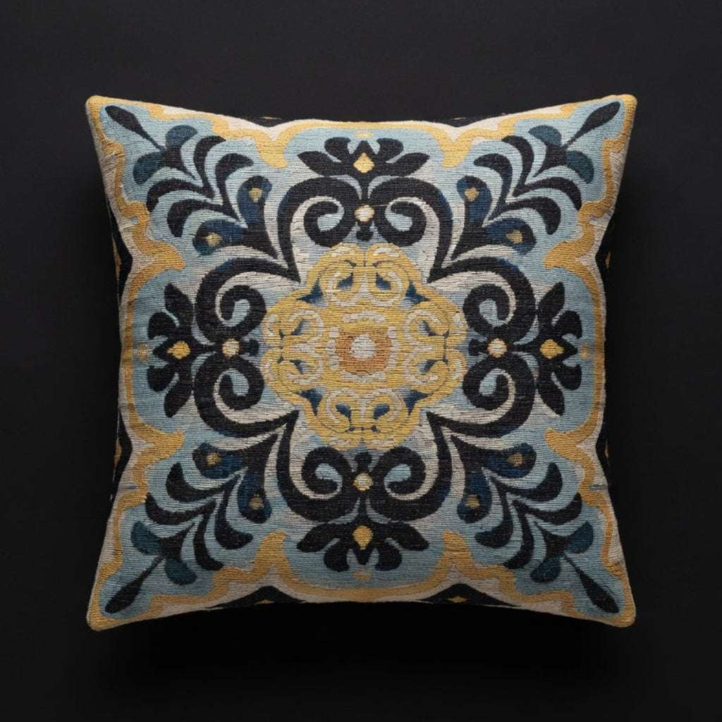 Decorative Woven Throw Pillow (Custom design Pattern)