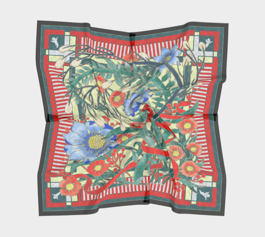 Square Scarf (Garden Remembers) Batik