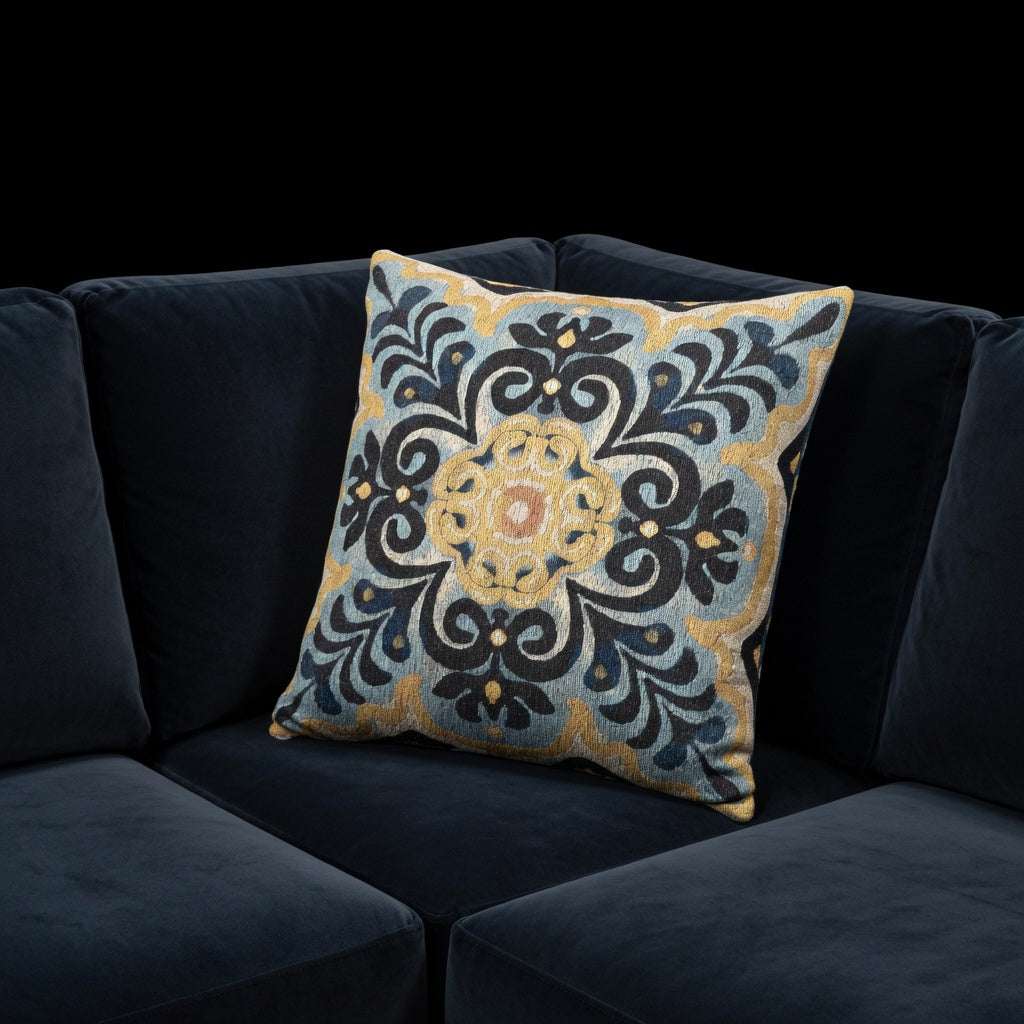 Decorative Woven Throw Pillow (Custom design Pattern)