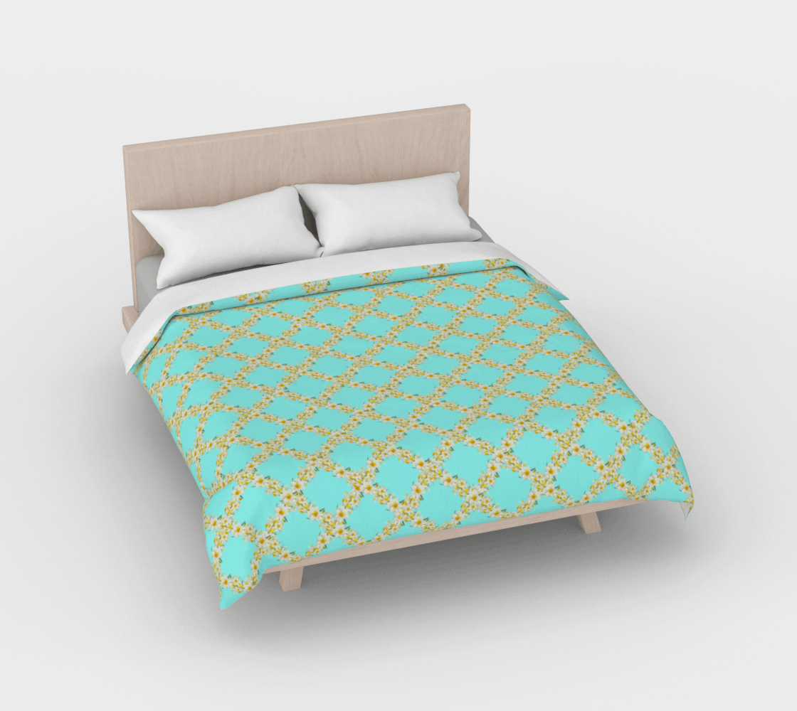 Duvet Cover, Daffodil (Cotton Sateen)