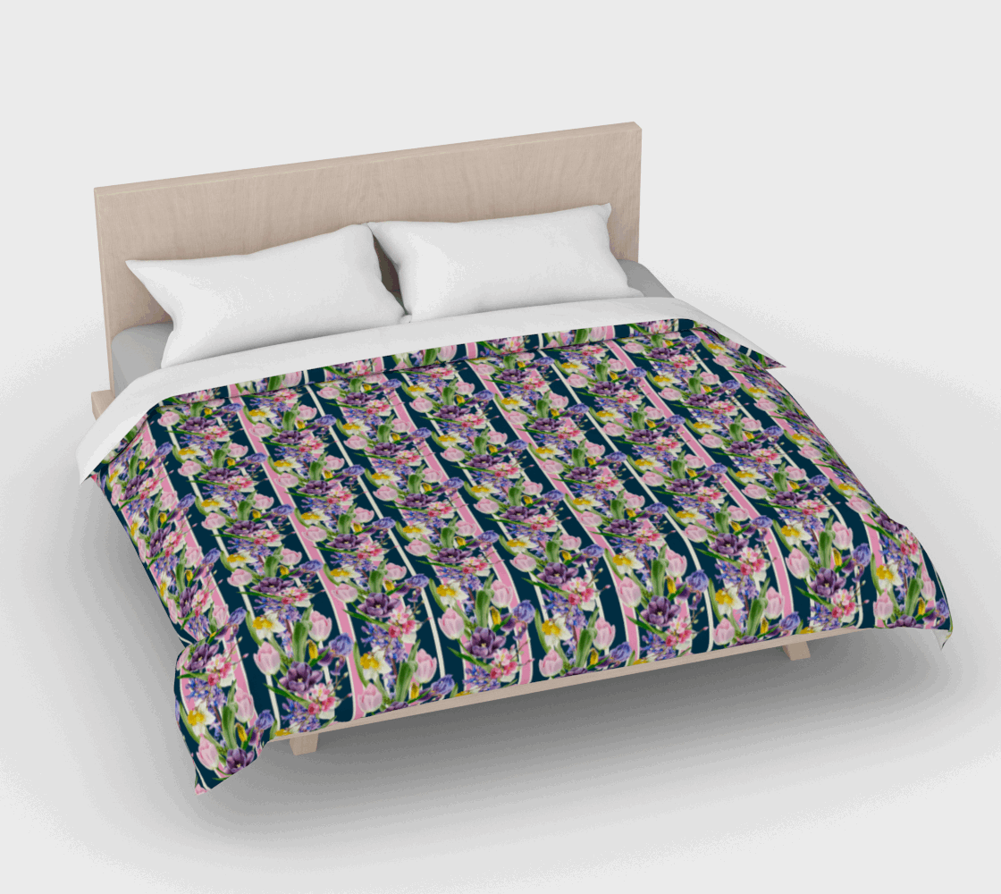 Duvet Cover, Primavera (Cotton Sateen)
