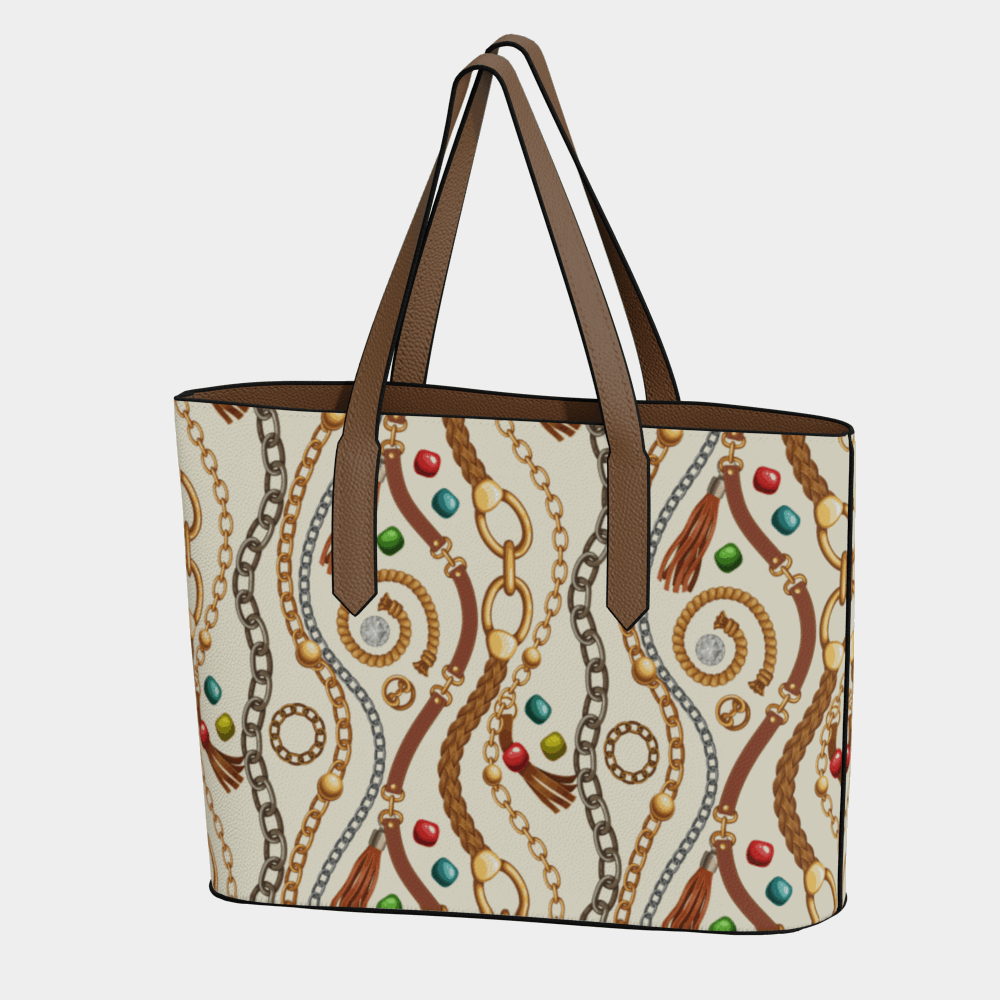 Vegan Leather Tote Bag (Amalfi Coast)