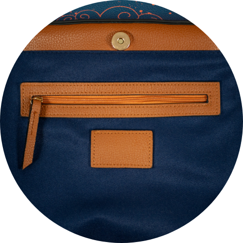 Vegan Leather Tote Bag (Amalfi Coast)