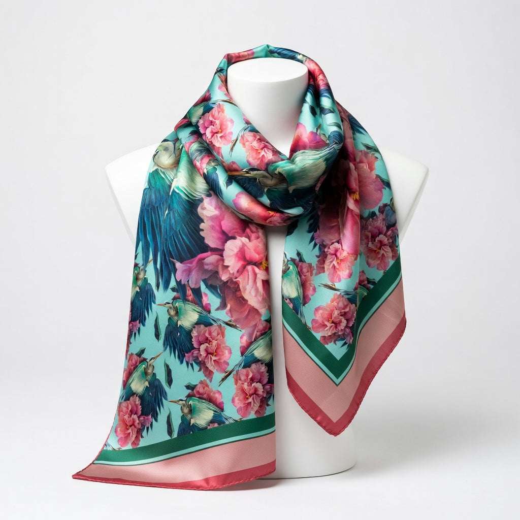 Silk Scarves (Haute Heron)